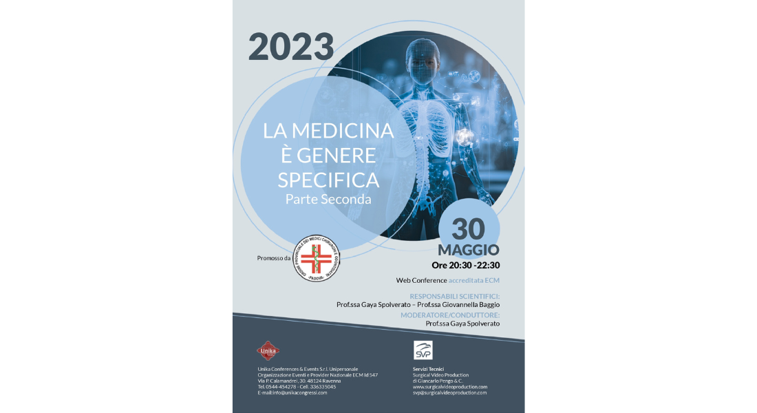 Clicca per accedere all'articolo Web Conference - La Medicina è genere specifica - Parte Seconda