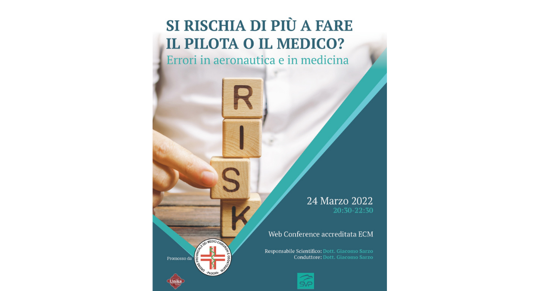 Clicca per accedere all'articolo Web Conference - Si rischia di più a fare il pilota o il medico?