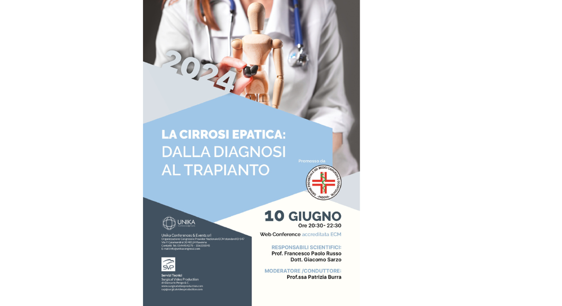 Clicca per accedere all'articolo Web conference: La cirrosi epatica: dalla diagnosi al trapianto