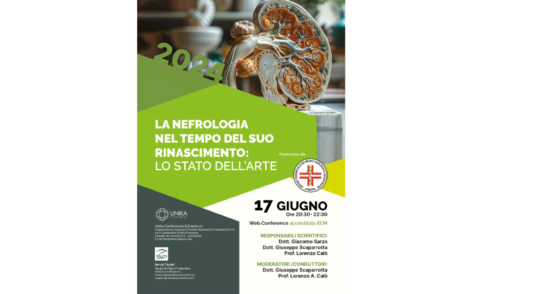 Clicca per accedere all'articolo Web conference: La nefrologia nel tempo del suo rinascimento. Lo stato dell'arte
