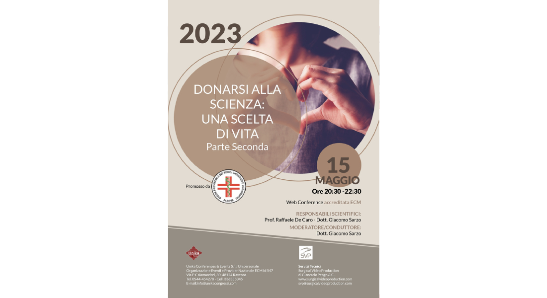 Clicca per accedere all'articolo Web Conference - Donarsi alla scienza: una scelta di vita - Parte Seconda