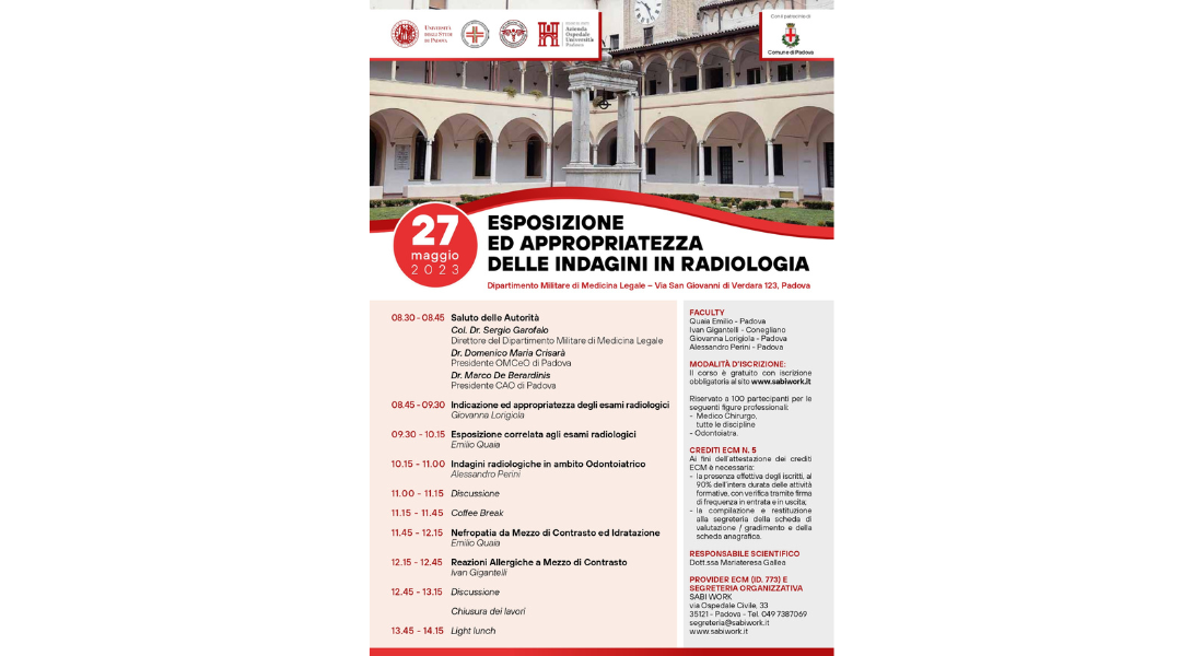 Clicca per accedere all'articolo Esposizione ed appropriatezza delle immagini in radiologia